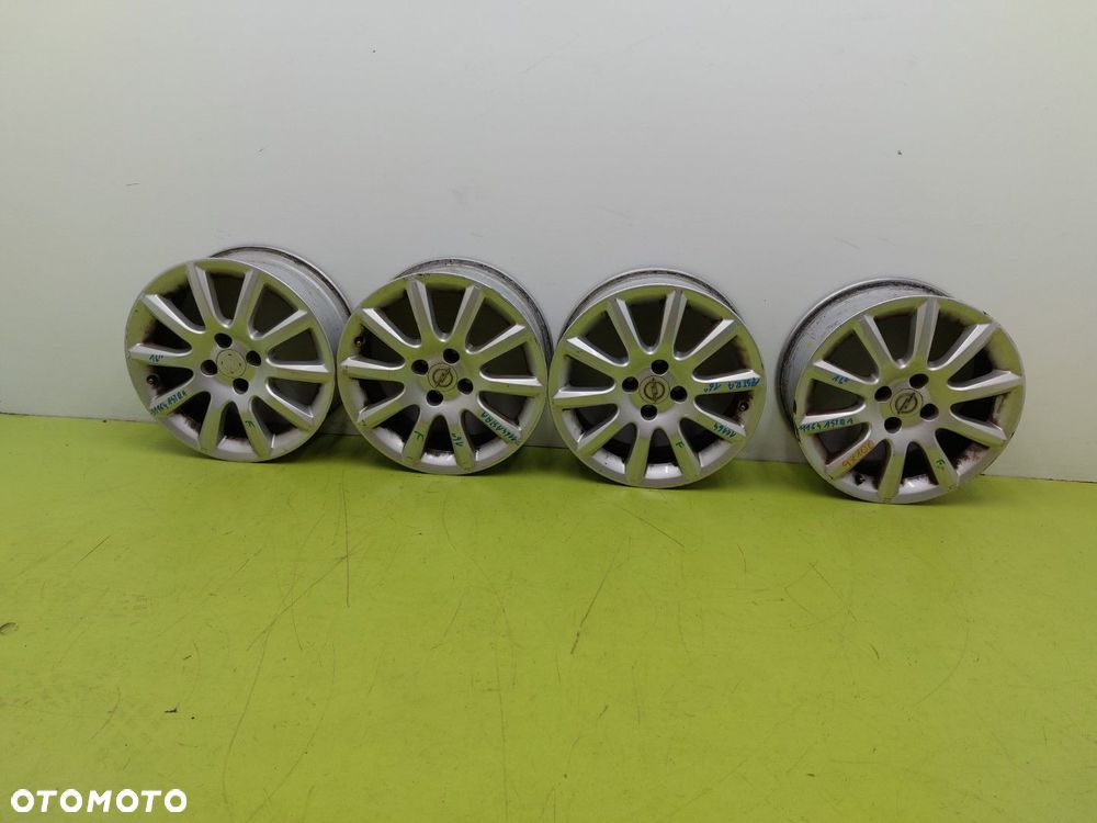 Alufelgi FELGI KOMPLET 4 SZTUKI Opel Astra H III 6J R16 4X100 ET 37 - 1