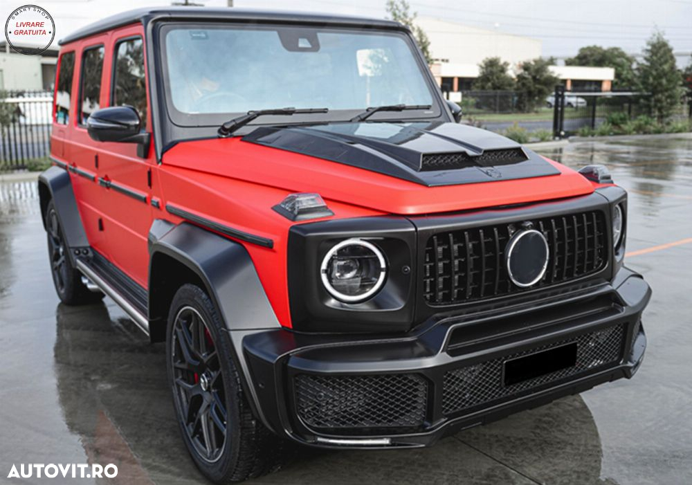 Ornament Capota Mercedes G-Class W463 Facelift (2018-2022) Dry Carbon- livrare gratuita - 14