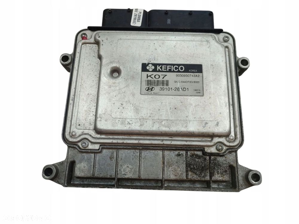 KOMPUTER STEROWNIK SILNIKA HYUNDAI ACCENT III (2005-2010) 39101-26AD1 - 4