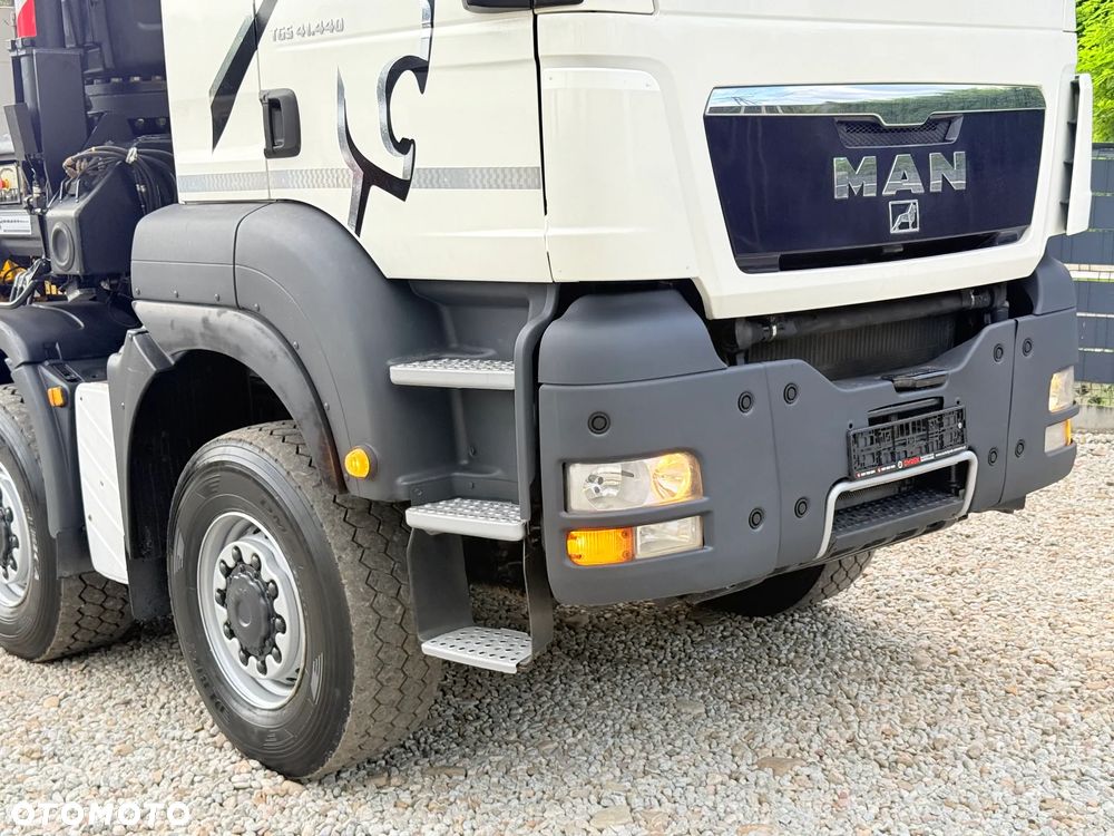 MAN * MAN 41.440 TGS * Napęd 8x6 * HDS Kran Hiab 700 E-9 HIPRO * 22 M * Energetyka * Sprowadzony * - 24
