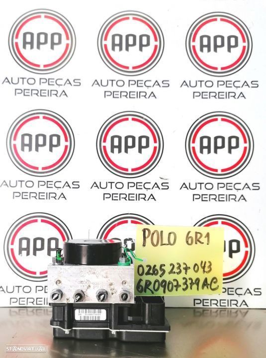 Módulos de ABS VW Polo 6R, Ibiza 6J, várias referências: 6R0907379, 6R0907379AB, 6R0907379AC, 6R0907379AD, 6R0907379AE, 6R0907379AF, 6R0907379AS, 6R0907379BC, 6R0907379BE. - 1