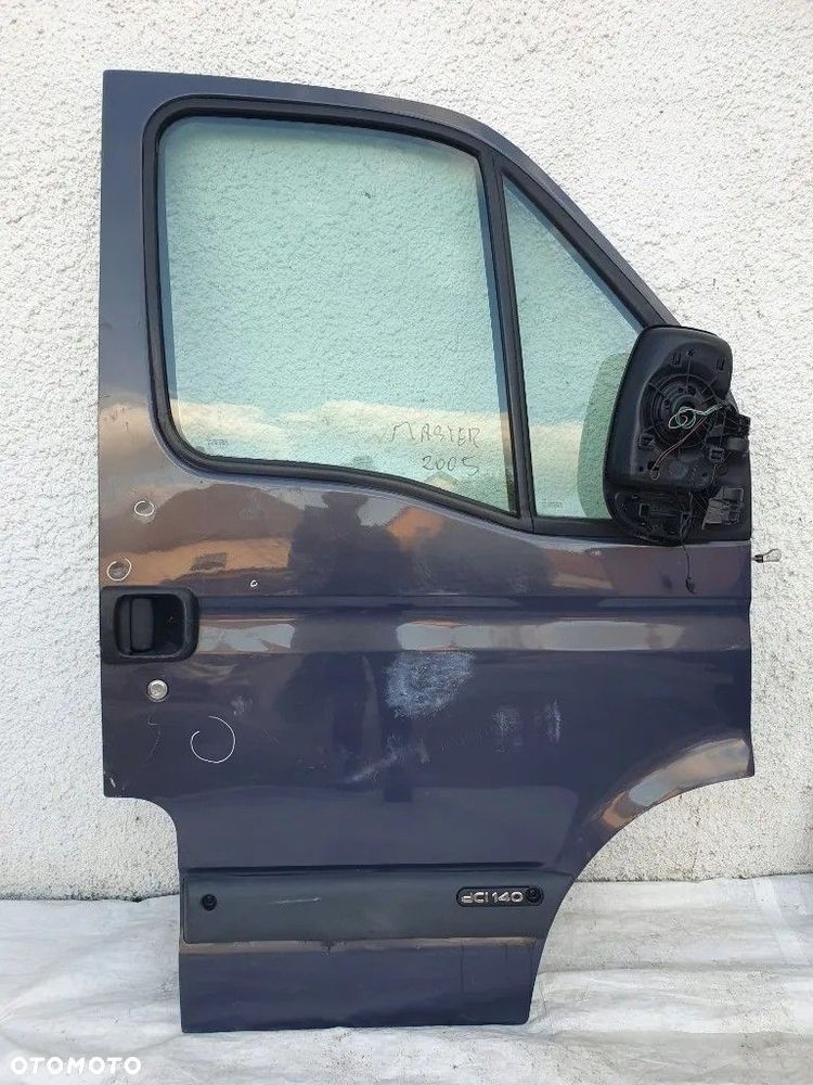RENAULT MASTER II 2005r DRZWI PRAWE PRZEDNIE PRAWY PRZÓD ORYGINAŁ - 1