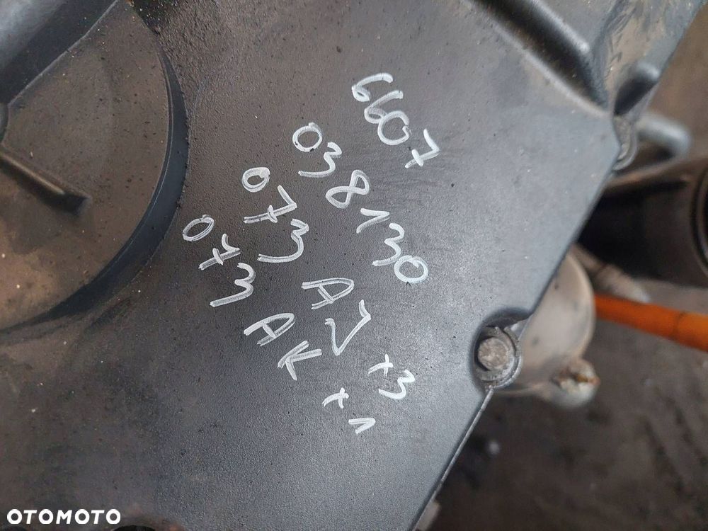 SILNIK DIESEL + POMPA WTRYSKI TURBO AUDI A3 8L 1.9 TDI ATD 038130073AJ - 7