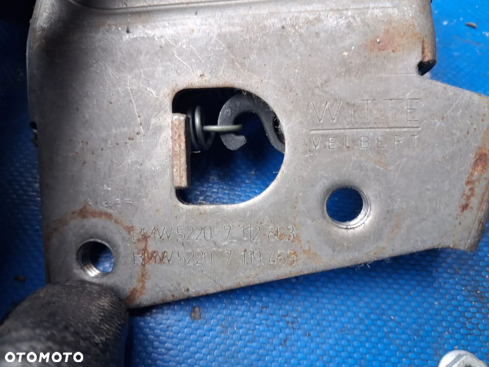 BMW E60 sedan Zamek prawy lewy zamki foteli kanapy linka rączka 5220 7112863 52207119459 - 4