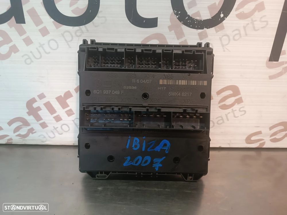 MODULO CONFORTO UCH / BSI VOLKSWAGEN POLO / SEAT IBIZA 6L 6Q1937049F 5WK48217 - 2