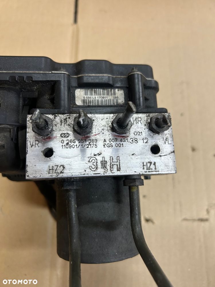 Mercedes Sprinter pompa abs 0265251369 sterownik - 5