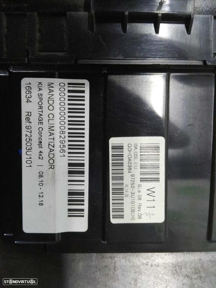 COMANDO CLIMATIZADOR KIA SPORTAGE 2011 -972503U101 - 3