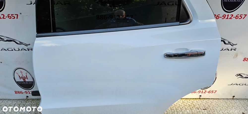 Dodge Durango III LIFT 2017-  Kompletne drzwi tył lewy Drzwi tylne lewe PW7 w kolor BIAŁE - 5