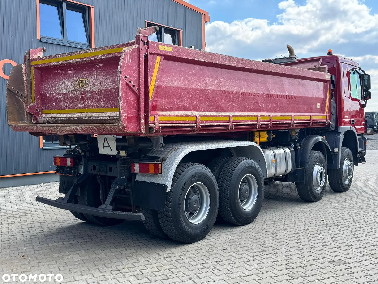 Mercedes-Benz ACTROS 4144 8x6 EURO5 WYWROTKA TRÓJSTRONNA Z BORDMATIKIEM - 5