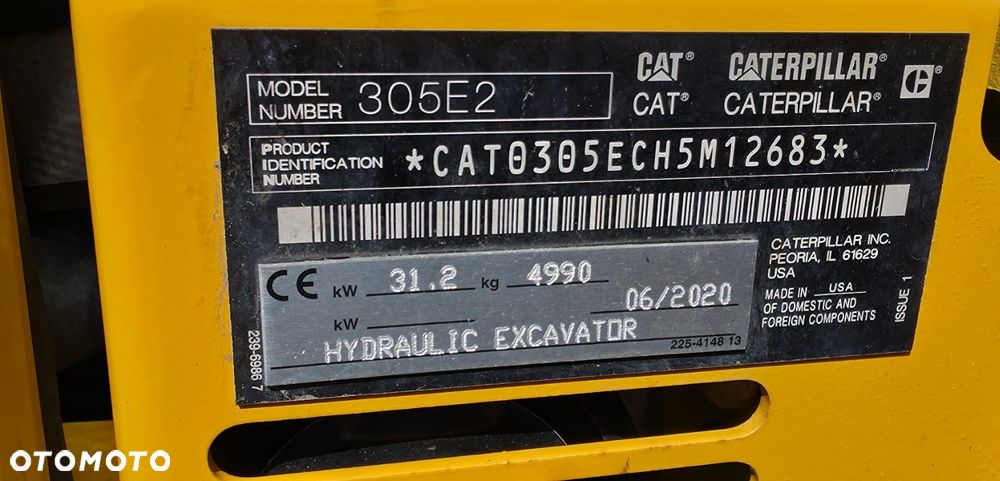 Caterpillar 305E 2CR  /  CAT 305,  304, 308, 303,5 - 11