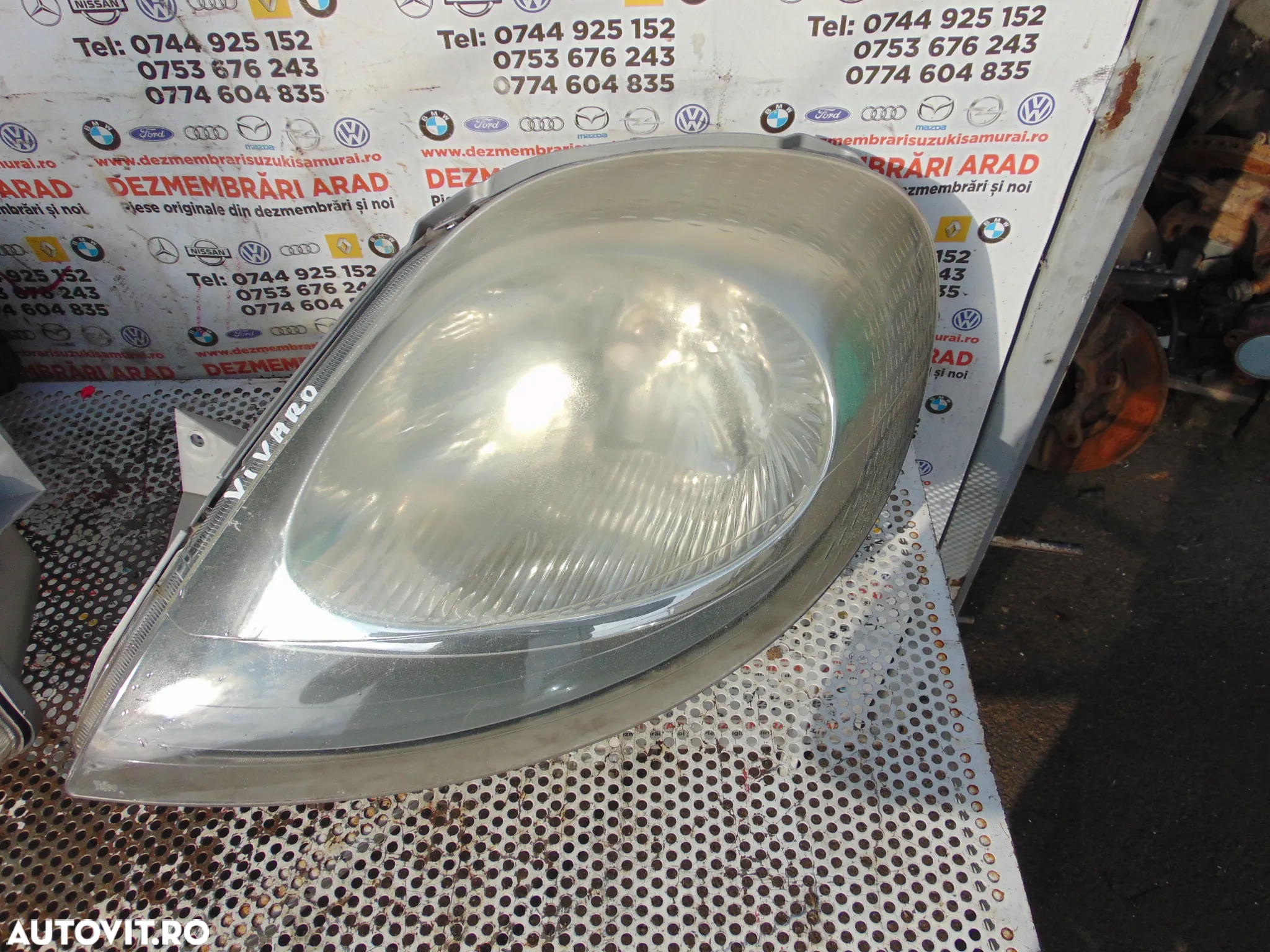 Far Opel Vivaro 2001-2013 faruri stanga dreapta Renault Trafic 2001-2013 - 5