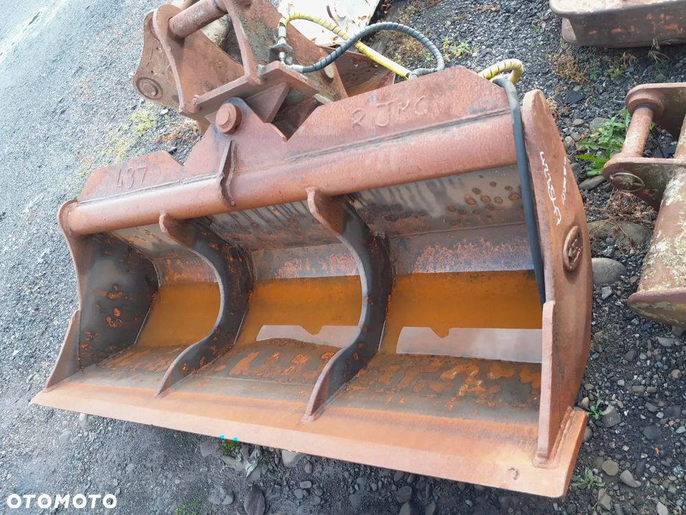 Skarpówka, łyżka skarpowa hydrauliczna KEEN na dwóch siłownikach, o szerokości 180cm. - 8