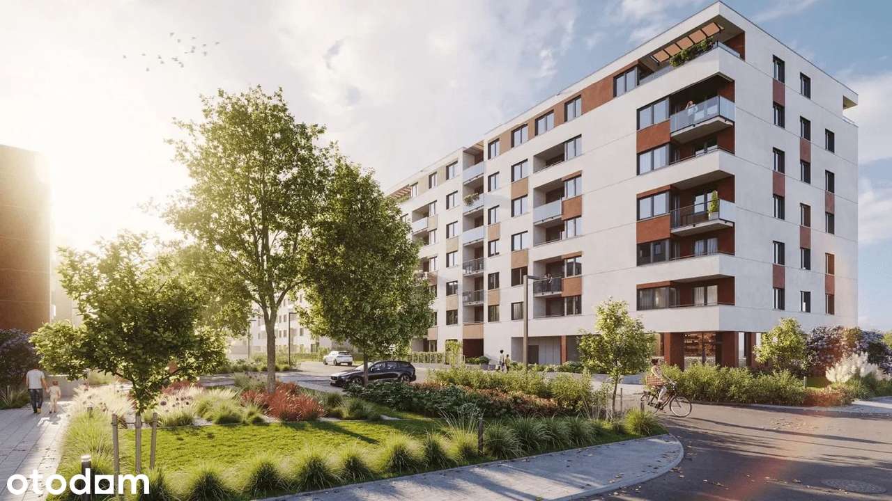2-pokojowe mieszkanie 47m2 + loggia Bez Prowizji