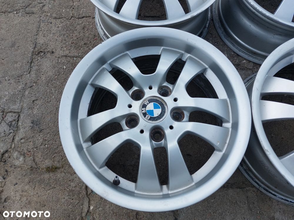BMW 3 E90 FELGI ALUMINIOWE R16 7J ET34 5X120 ORYGINAŁ PROSTE! - 4