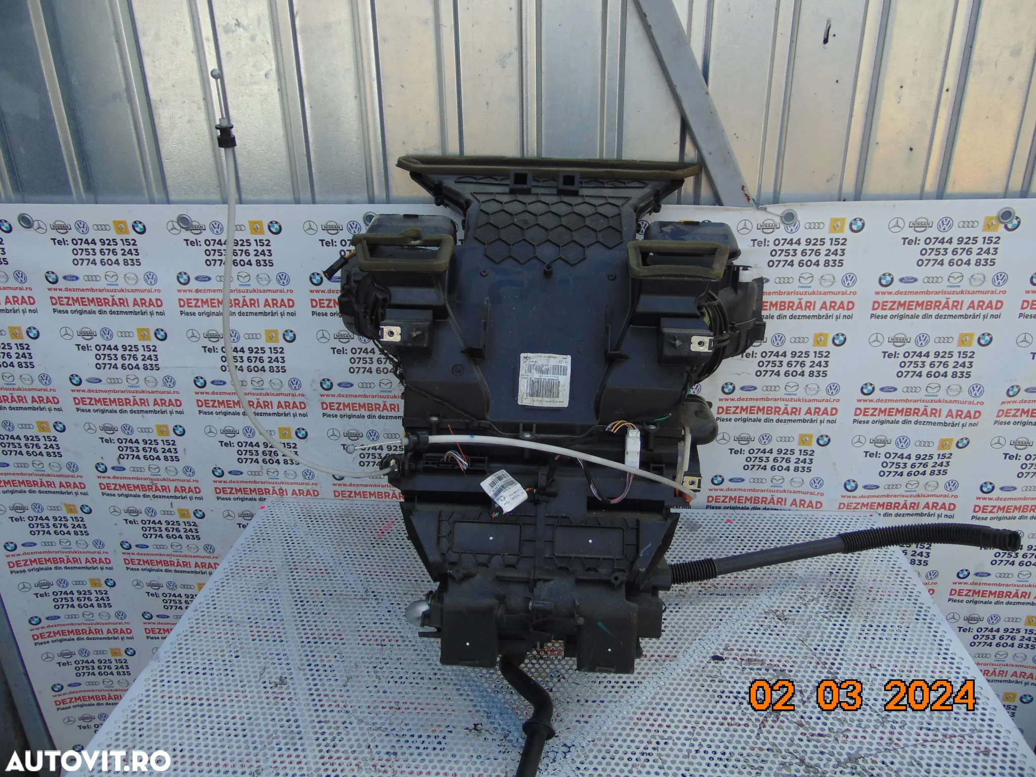 Aeroterma renault Trafic 2014-2022 Opel Vivaro motoras rezistenta radiator - 3