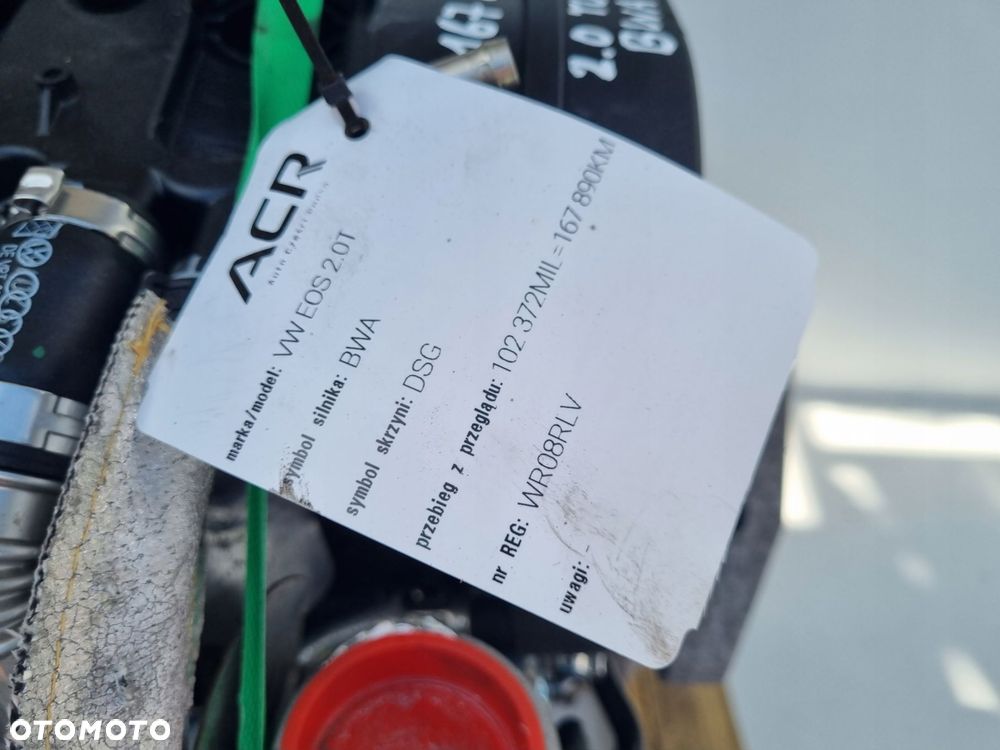SILNIK KOMPLET Seat Altea 2.0 TFSI T TURBO dokumenty 167tyś BWA - 3