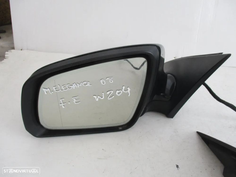 Espelho Retrovisor Mercedes W204 Classe C 2007 a 2011 Esq Dto - 4