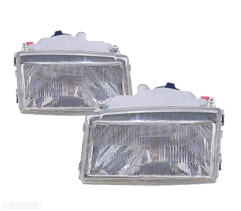 FARÓIS OPTICAS PARA FIAT UNO RESTYLING 89-93 - 1