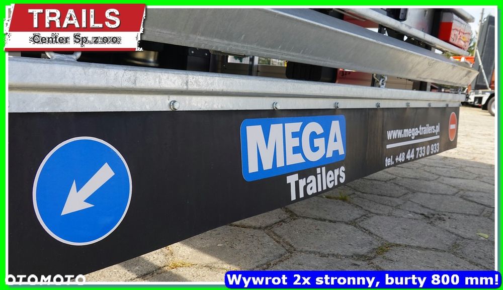 Inny 25m³ obj. wywrot boczny, podłoga gr. 5,0 mm HARDOX 450 !!! - 37