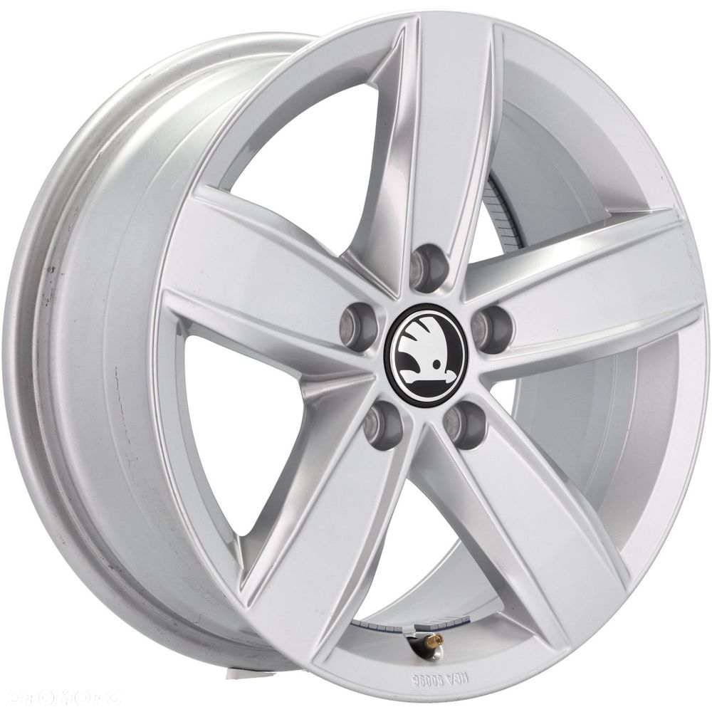 4x OEM Felgi 16 m.in. do AUDI A3 A4 MG 5 HS ZS SEAT Leon SKODA Karoq Octavia Superb VW - 7N0071496C - 7