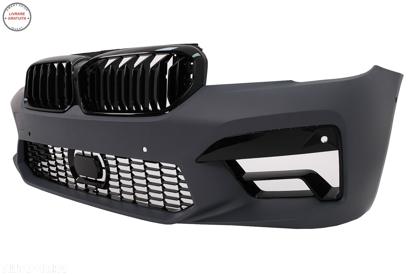 Pachet Exterior Complet BMW Seria 5 F10 (2010-2017) Conversie la G30 LCI M5 Design- livrare gratuita - 4