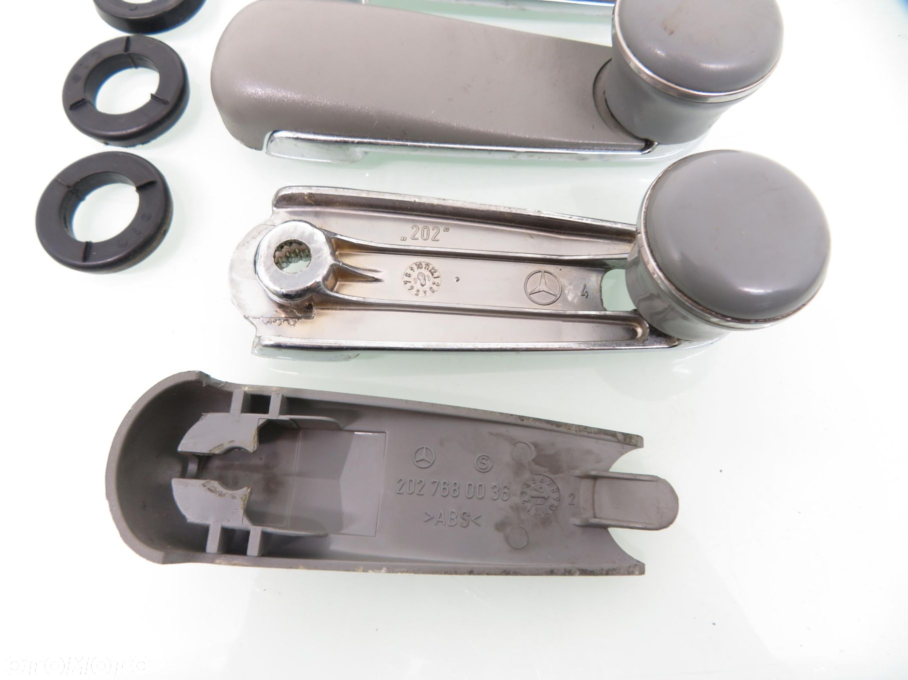 KORBKI PODNOSZENIA SZYB KOMPLET MERCEDES W202 2027680036 - 4