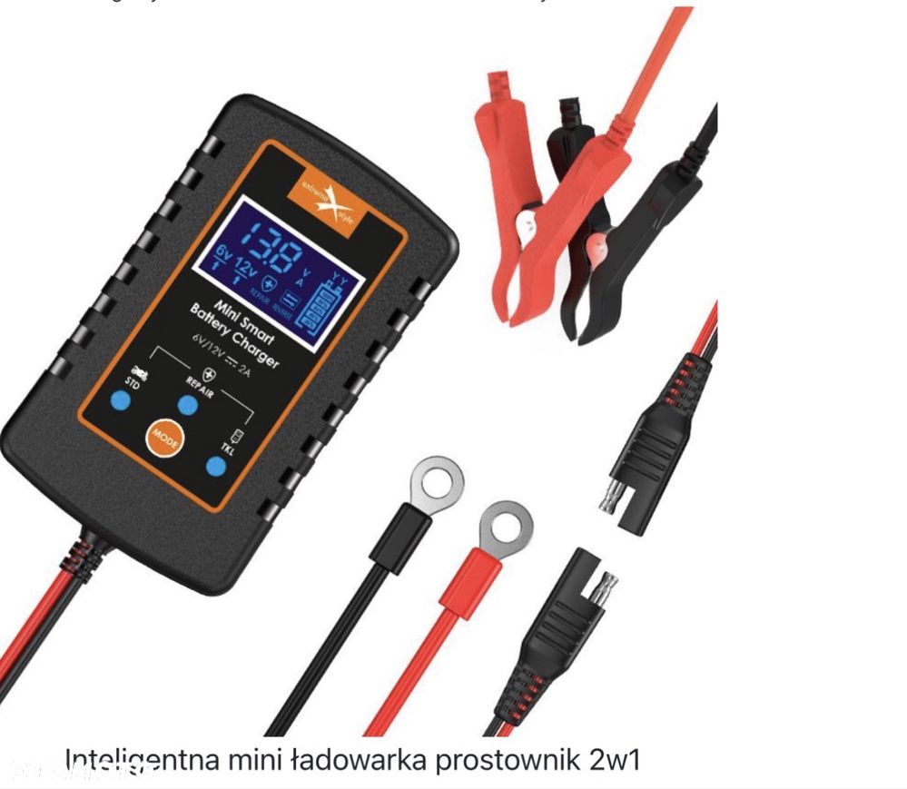 Ładowarka motocyklowa prostownik - 1