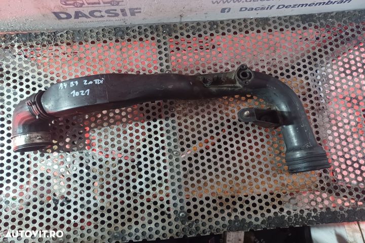 Tubulatura intercooler 3B0145762C Audi A4 B7  [din 2004 pana  2008] seria Avant wagon 5-usi 2.0 TDI - 1