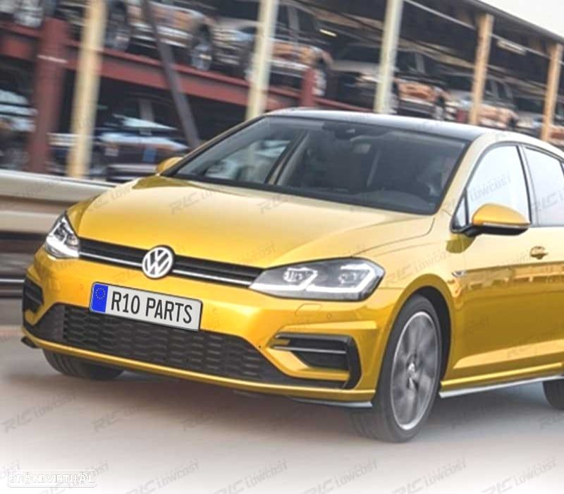 CONJUNTO FARÓIS FULL LED DINÂMICOS VOLKSWAGEN VW GOLF 7.5 17-19 LOOK R LINE - 6