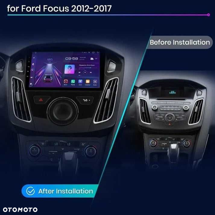 Radio Nawigacja Ford Focus 3 mk3 2011 - 2019, 1GB + 32GB - 3