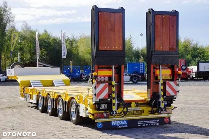 Inny Niska podłoga 4-osie, rozciągana dł. 18,60 m, własne PTO, NAJAZDY HYDRAULICZNE, - 15