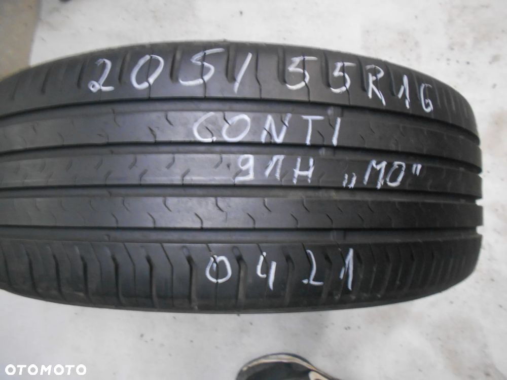 OPONA POJEDYNKA 205/55R16 CONTINENTAL CONTI ECO CONTACT 5 MO DOT 0421 7,4MM - 1
