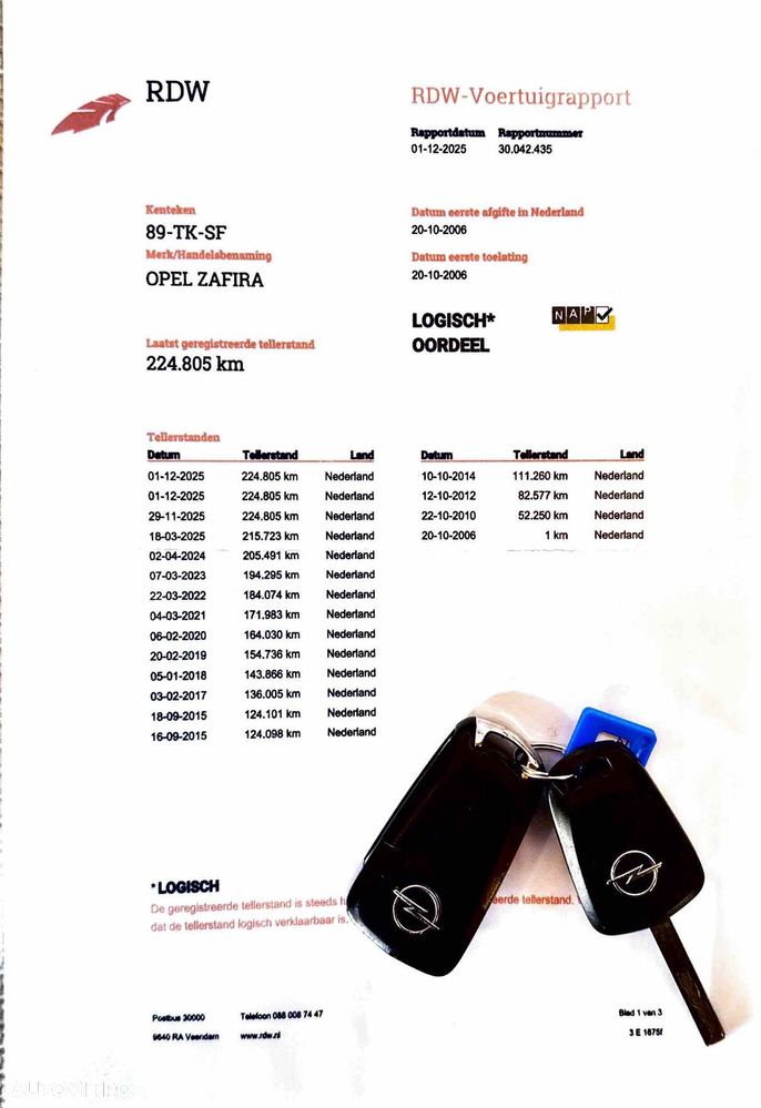 Opel Zafira 1.8 Family - 7