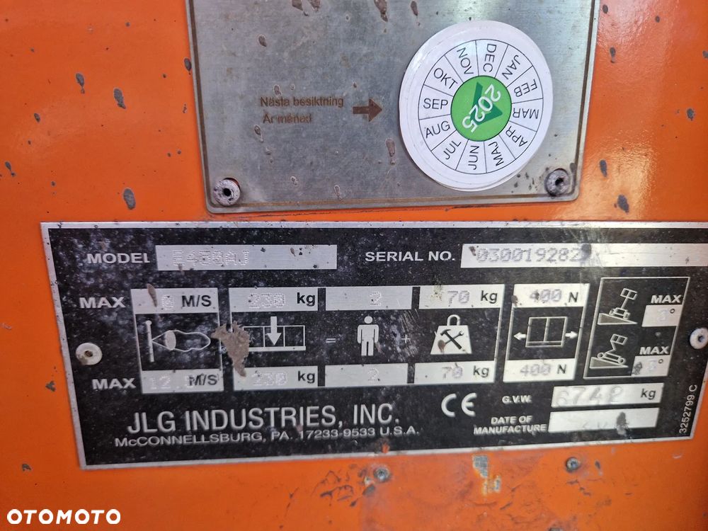 JLG E 450 AJ jak Z-45/25 DC R391 - 9