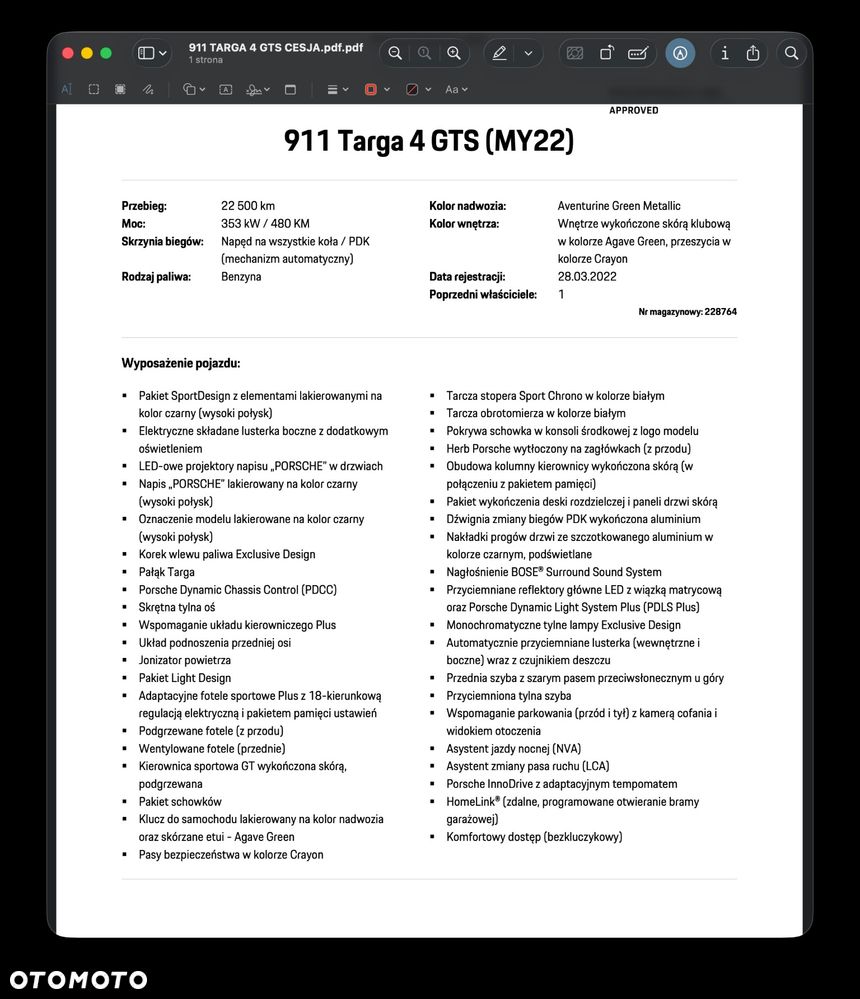 Porsche 911 Targa 4 GTS - 14