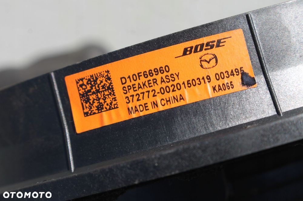nagłośnienie bose wzmacniacz subwoofer głośnik mazda cx-3 14-21 - 12