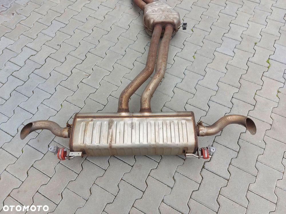 Audi Q7 II LIFT 4M0 tłumik wydech tył tylny oryg 3.0tfsi quattro 4m4120a - 6