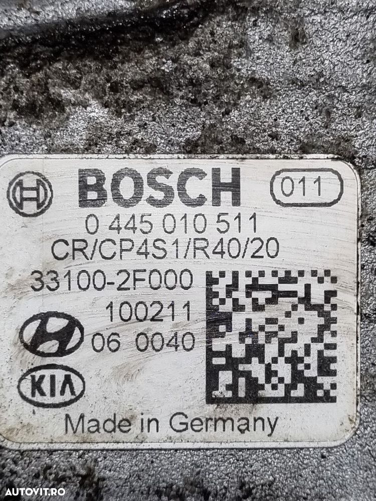Pompa injectie / inalte Hyundai IX35 2.0 CRDI 2010 - 2019 136CP D4HA Euro5 (1350) Diesel ... - 5