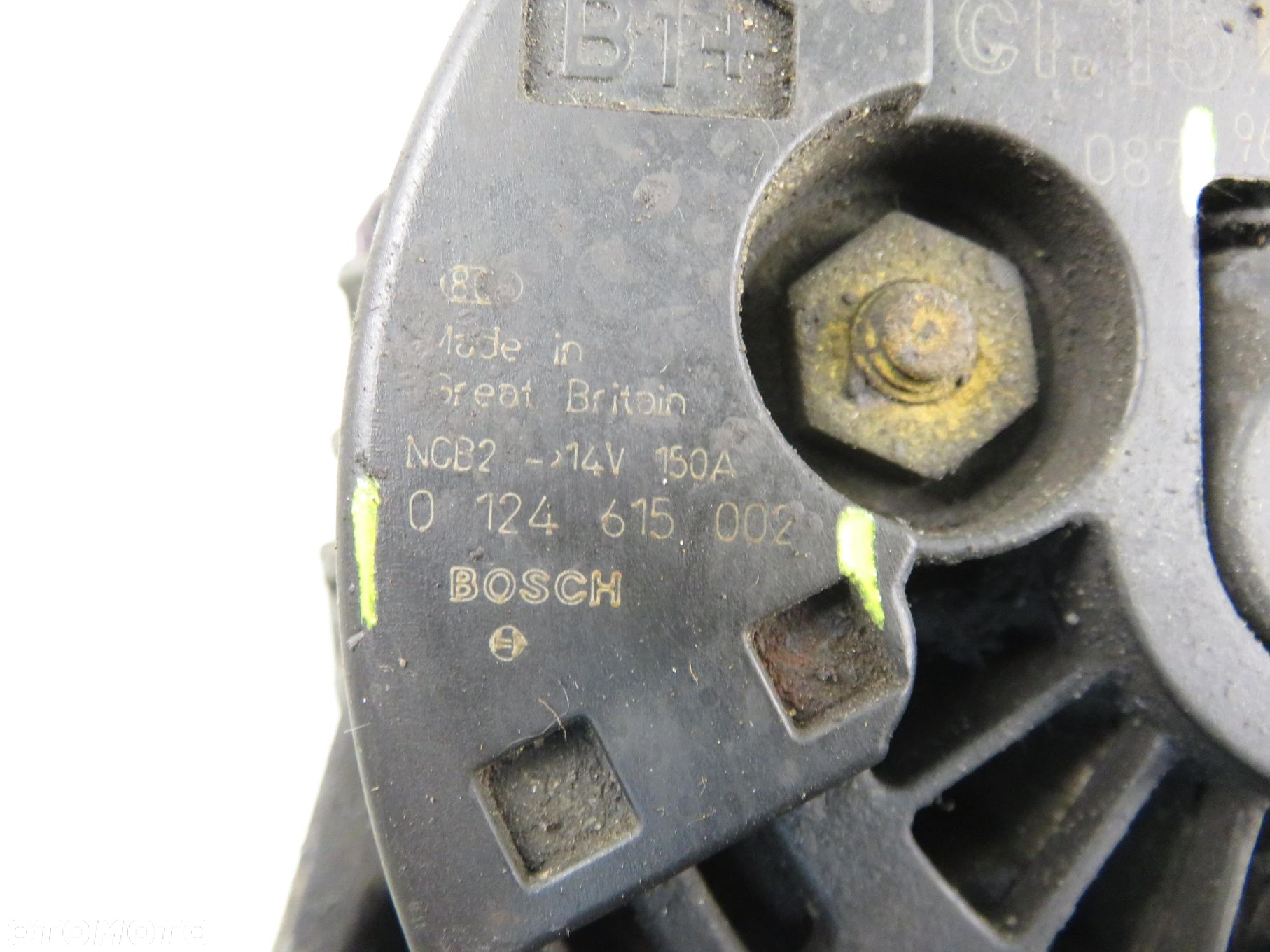 ALTERNATOR FIAT DUCATO II 2.0 JTD  9621791480 0124615002 - 3