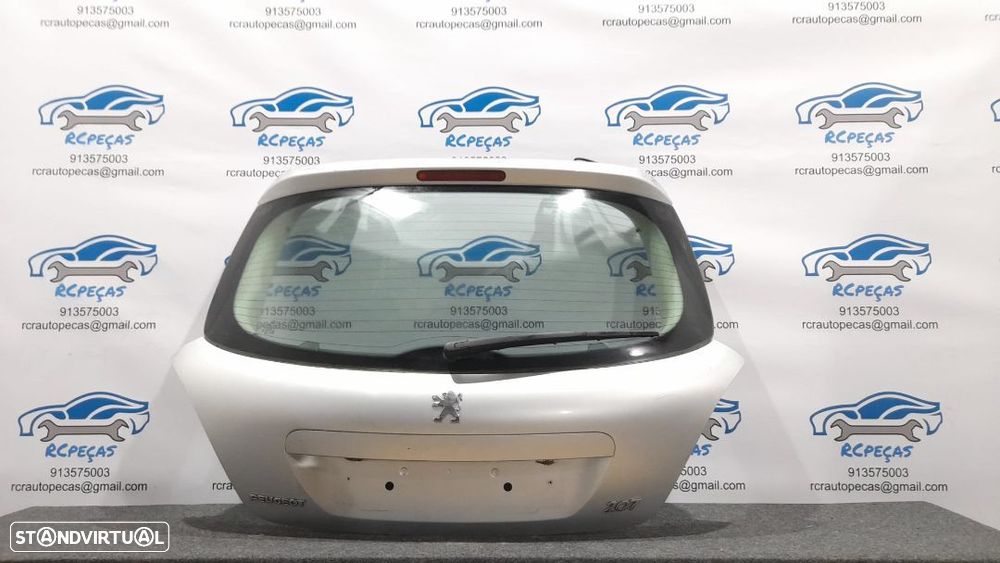 PORTA TAMPA MALA PEUGEOT 207 SEDAN CARRO FECHO PUXADOR MOTOR VIDRO 3º STOP - 5