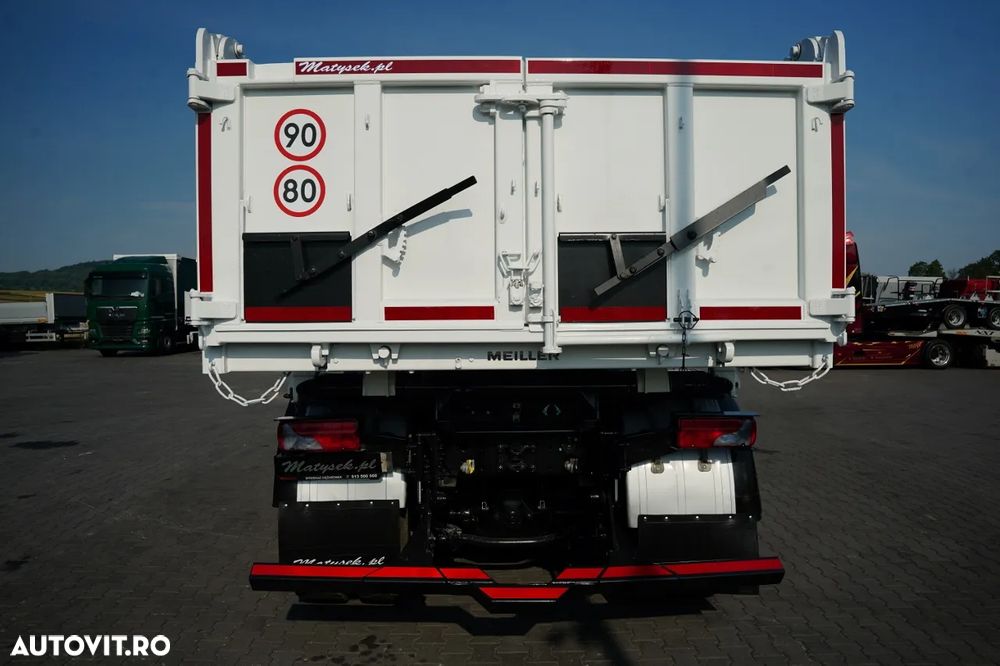 MAN TGS 35.420 / 8X4 / BASCULATOR 2 LATURĂ / MEILLER KIPPER / HYDROBRA / AUTOMAT / EURO 6 - 18