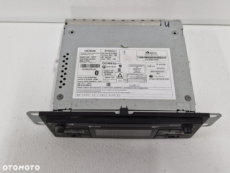 OPEL VIVARO TRAFIC III 3 RADIO FABRYCZNE 281155093R - 4