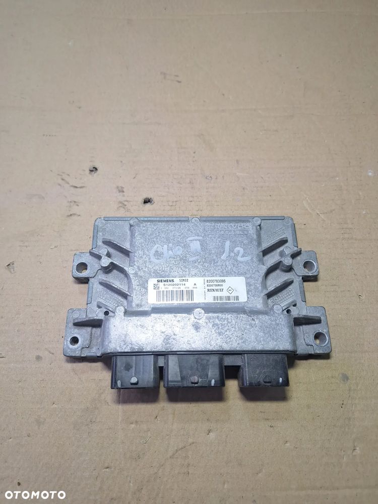 renault  sterownik Komputer Silnika 8200783095 8200700600 S120202114A   (14/2) - 1