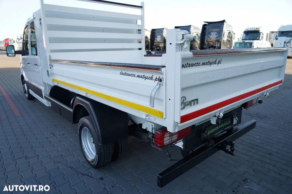 Volkswagen CRAFTER / BASCULATOR DIN ALUMINIU / DUBLU / MANUAL / PE ȘENILE / IMPORTAT - 21