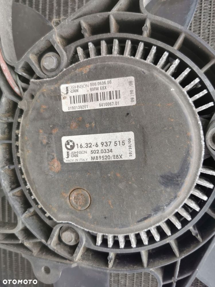 bmw 3 e90 e91 e92 e93 chłodnice wentylator komplet 2.0 benzyna - 3