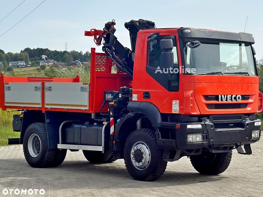 Iveco TRAKKER 190T36 * WYWROTKA 3,70 m * HIAB 111 ES - 2 HIDUO /4x4 - 3