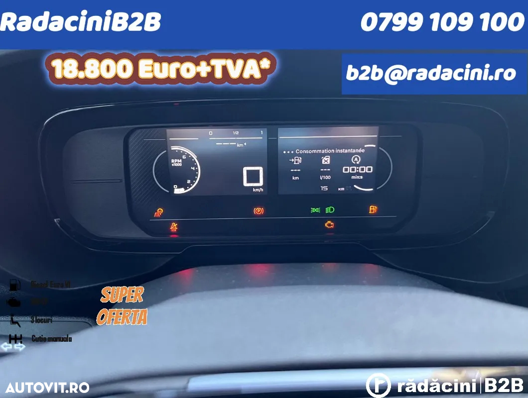 Citroën NOUL Berlingo Van L2 1000 CLUB - 8