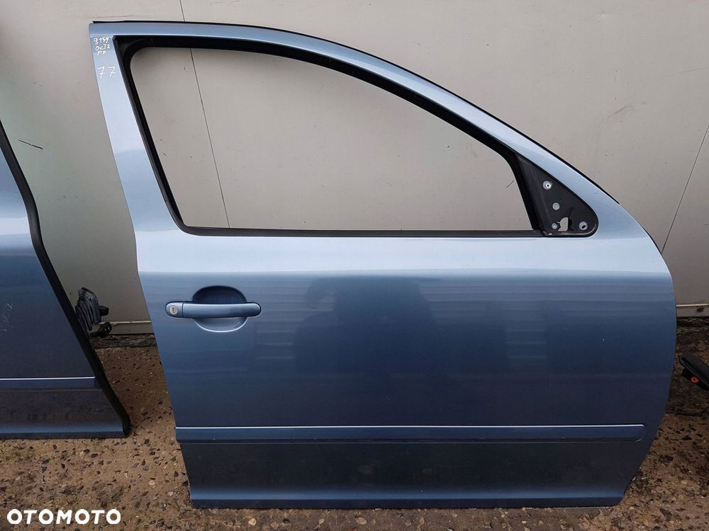 SKODA OCTAVIA 2 II LIFT 08-12r DRZWI PRAWE PRZÓD 9154 LF5X - 1