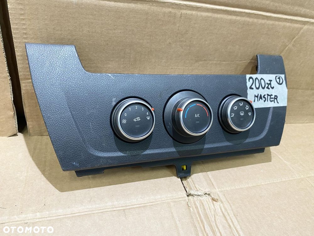 MASTER 3 MOVANO NV400 10- PANEL NAWIEWU STEROWANIA NAWIEWEM I KLIMATYZACJĄ - 2