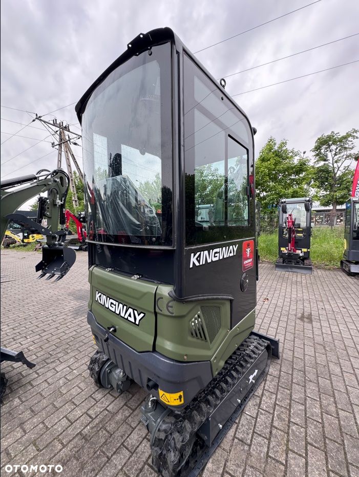 Kingway Koparka 1600kg S16K + Kciuk Hydrauliczny - 1